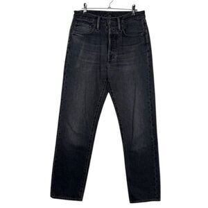 ACNE Studios 1996 Regular Fit Jeans Black Wash Button Fly Size 28 x 30